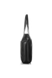 Elegantná dámska kožená kabelka PAOLO PERUZZI Z-21-BL čierna