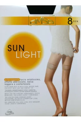 Samodržiace pančuchy Omsa Sun Light 8 den