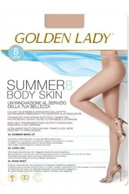 Letné pančuchy Golden Lady Summer Body Skin 8 den