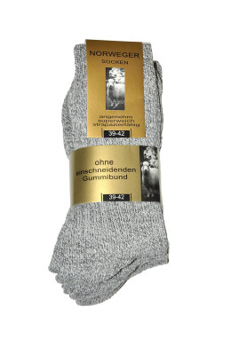 3 PACK ponožiek WiK Norweger Wolle art.20110