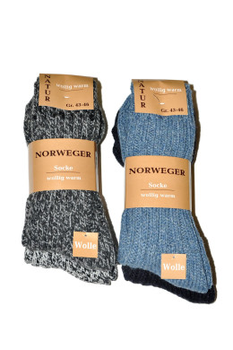 2 PACK ponožiek WiK art.21108 Norweger Socke