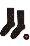 Pánske ponožky art.136 Srdce