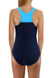 Dievčenské športové plavky Sesto Senso 690 Young Modrá