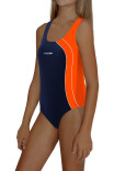 Dievčenské športové plavky Sesto Senso 690 Young Oranžová