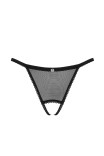 Tangá Obsessive Celia Noir Crotchless Thong