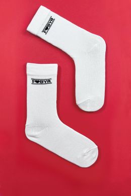 Bavlnené ponožky s logom fobya  f1640