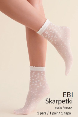 Dámske vzorované ponožky Gabriella 569 Ebi