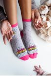 Dámske bavlnené ponožky Milena 0200 Super Mama 37-41