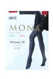 Pančuchové nohavice Mona Melange 3D 50 den XL