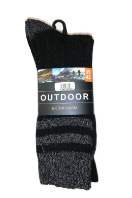 3 PACK pánskych ponožiek WiK Outdoor Extrawarm 21140 39-46