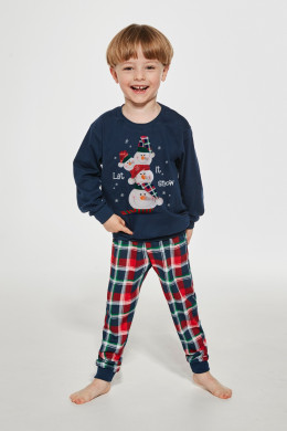 Chlapčenské pyžamo Cornette Kids Boy 593/154 Snowman 2 86-128