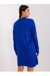 Pletené šaty-TO-TU-3010.07-kobalt