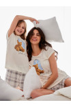 Dievčenské pyžamo Cornette Young Girl 788/105 Good Night kr/r 134-164