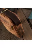 PAOLO PERUZZI Pánska kožená taška na rameno T-75-HBR hnedá