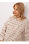 Bavlnená dámska košeľa BP-KS-1148.12-camel