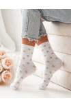 Dámske ponožky Milena 0200 Kvety 37-41