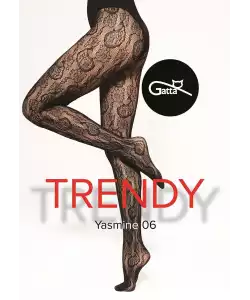 Sieťované pančuchy Gatta Trendy Yasmine wz.06