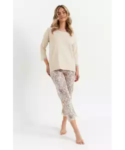 Dámske pyžamo Cana 486 3/4 3XL