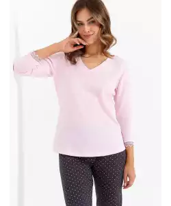 Dámske pyžamo Cana 481 3/4 3XL